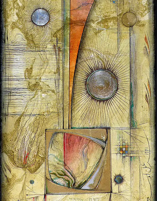 The Knowledge of God 1991 Oil, Canvas 39.5″ x 20″