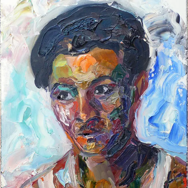 Classmate, 9″ x7″ Oil, Cardboard 1955