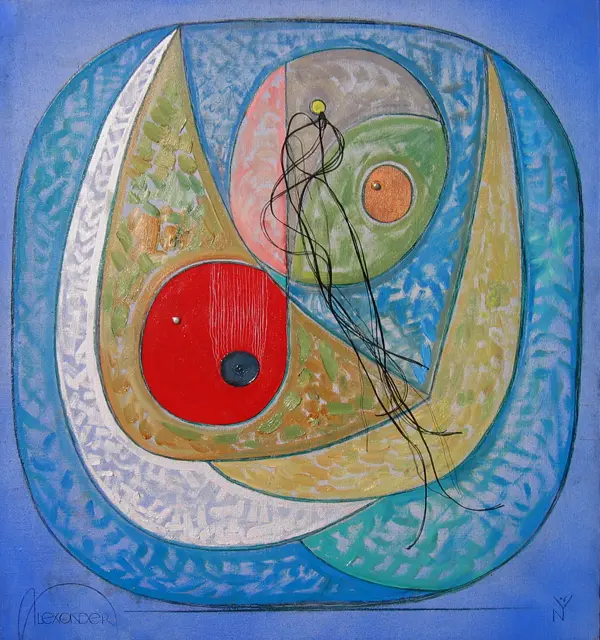 The Circus 2006 Oil, Canvas 29.5″x27″