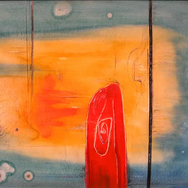 Come and See, 1962 Oil, Wood 24″x32″
