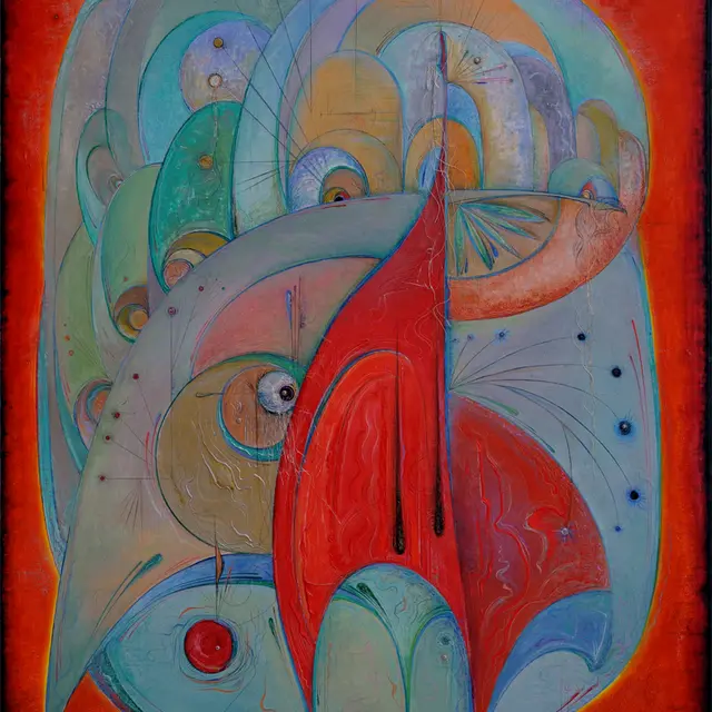 Magdalen Oil,Canvas -79″x59″(200x150cm) 1994