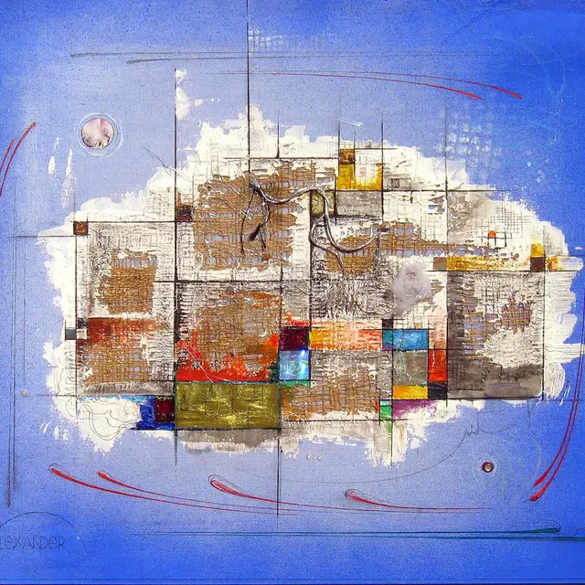 Queens, NY 1997 Oil, Canvas 26.5″ x 29.5″