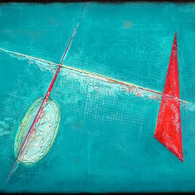 The Storm of My Love, 1964 Oil, Canvas 27″x 36″
