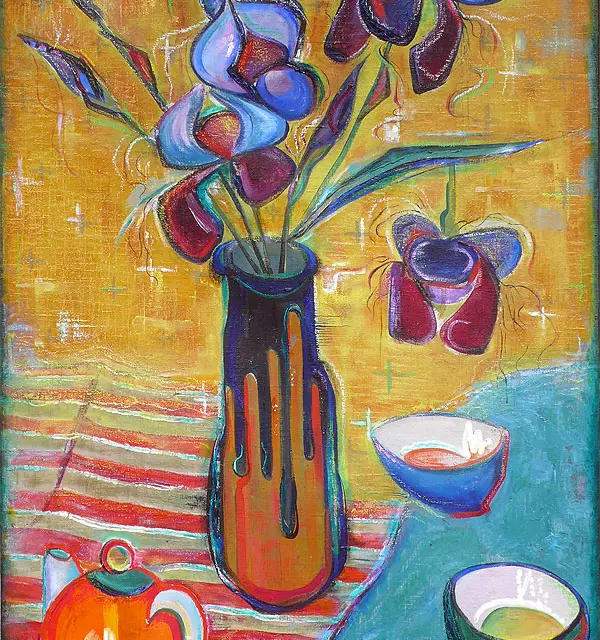 Irises, 1963 40.25″x26.25″ 1963